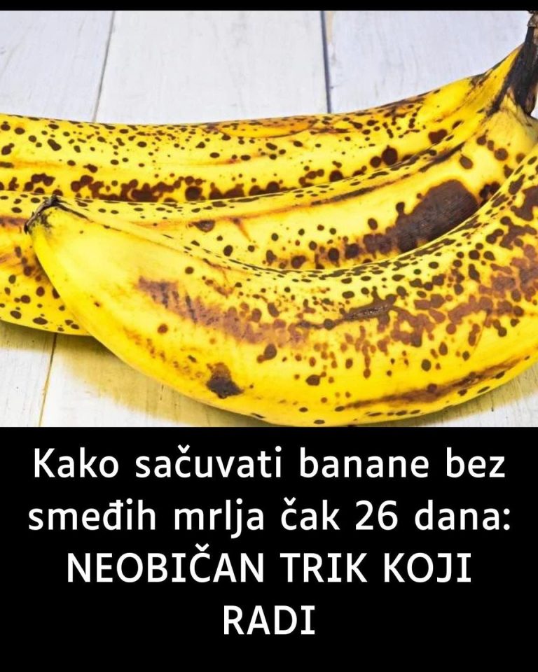 Kako sačuvati banane bez smeđih mrlja čak 26 dana: NEOBIČAN TRIK KOJI RADI