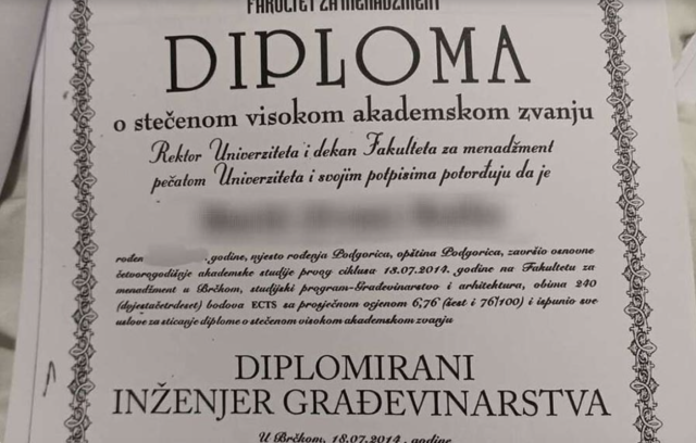 skandal s diplomama u BiH