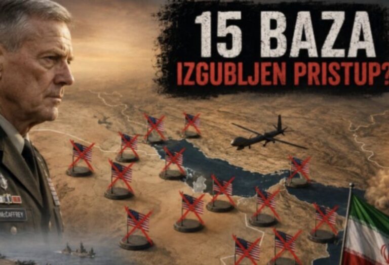 PENZIONISANI AMERIČKI GENERAL TVRDI: „Izgubili smo pristup 15 naših baza u Perzijskom zaljevu“