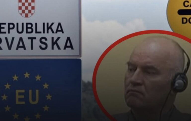 Državljanin BiH veličao zločinca Mladića, Hrvati ga uhapsili na granici i ekspresno osudili na zatvorsku kaznu